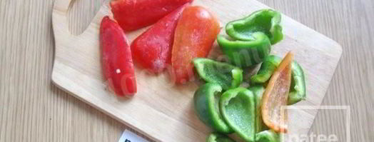 баклажаны с перцем болгарским на зиму. Шаг 2