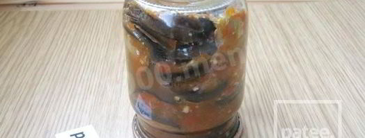 баклажаны с перцем болгарским на зиму. Шаг 14