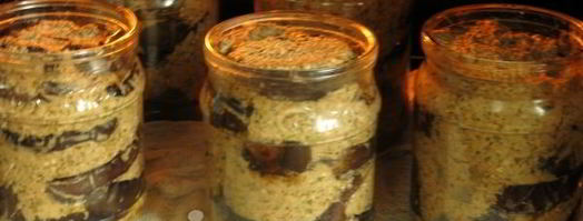 баклажаны в ореховом соусе на зиму. Шаг 18