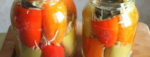 болгарский перец с капустой на зиму. Шаг 7