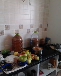 Домашний яблочный сок на зиму