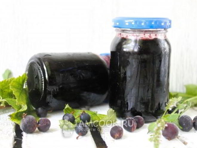 Рецепт джема из черной смородины на зиму