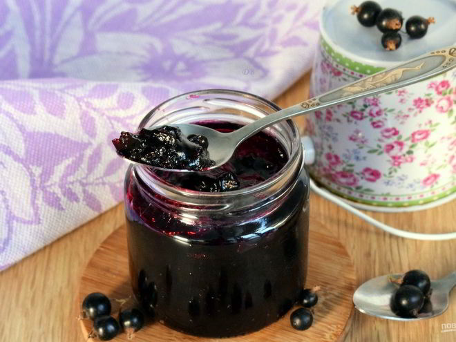Рецепт джема из черной смородины
