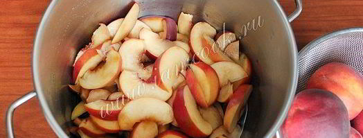 джем из персиков. Шаг 3