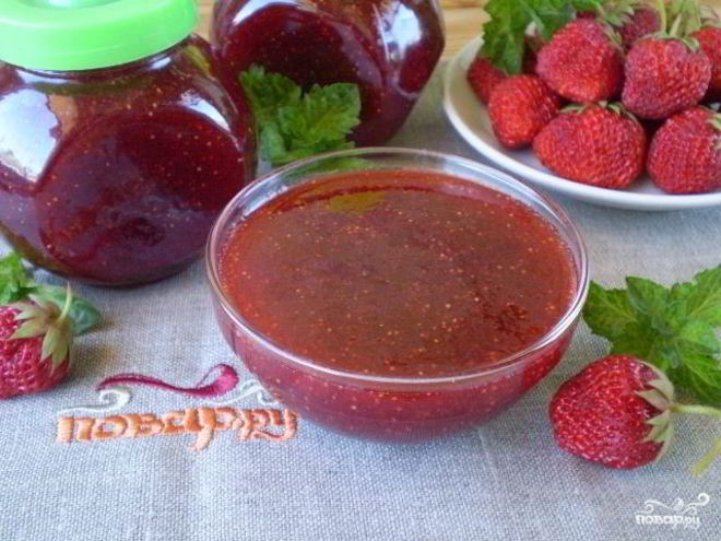 Рецепт клубничного джема