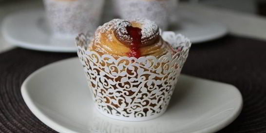 Краффины с джемом