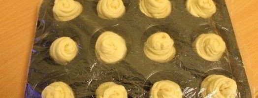 краффины с джемом. Шаг 12