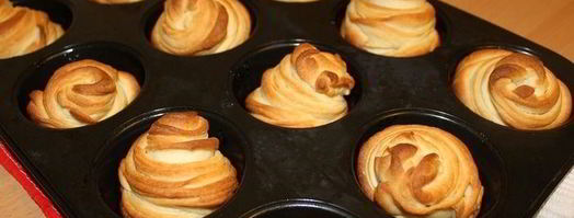 краффины с джемом. Шаг 13