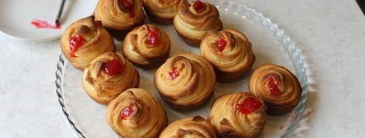 краффины с джемом. Шаг 14