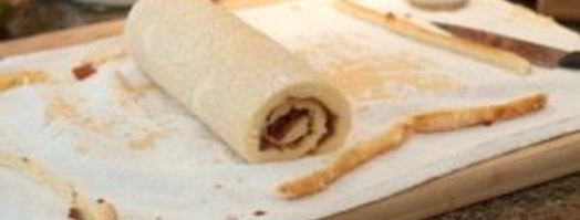 рулет с джемом. Шаг 13