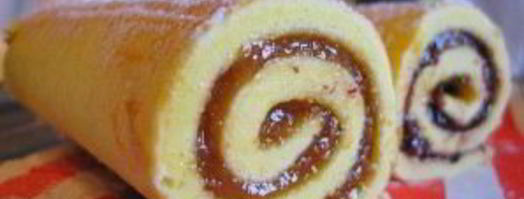 рулет с джемом. Шаг 14