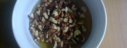 грецкие орехи с медом. Шаг 3