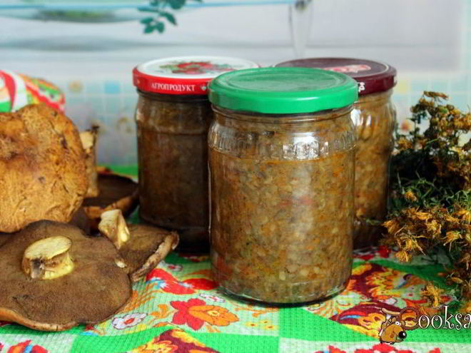 Рецепт грибной икры на зиму