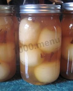 Груши целиком на зиму