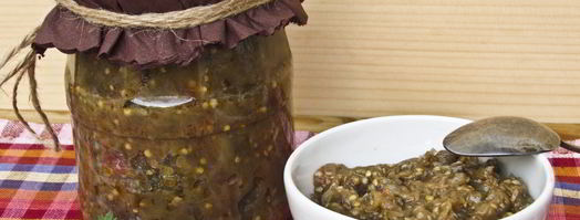 икра из баклажанов на зиму. Шаг 18