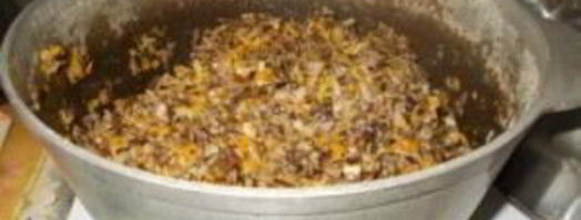 икра из грибов на зиму. Шаг 5