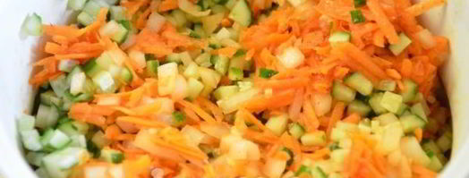 икра из огурцов на зиму. Шаг 8