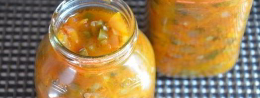 икра из огурцов на зиму. Шаг 9