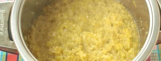 икра из зеленых помидоров на зиму. Шаг 2