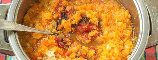 икра из зеленых помидоров на зиму. Шаг 4