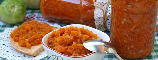 икра из зеленых помидоров на зиму. Шаг 5