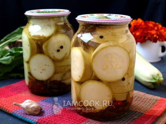 Рецепт кабачков на зиму без стерилизации