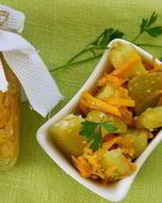 Кабачки с морковкой на зиму