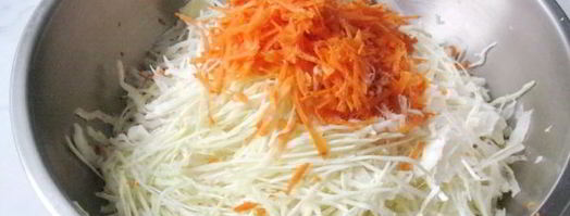капуста квашеная с хреном и морковью. Шаг 5