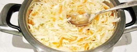 капуста квашеная с хреном и морковью. Шаг 8