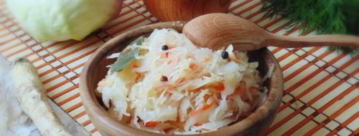 капуста квашеная с хреном и морковью. Шаг 10