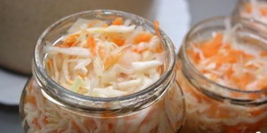 Капуста на зиму без стерилизации