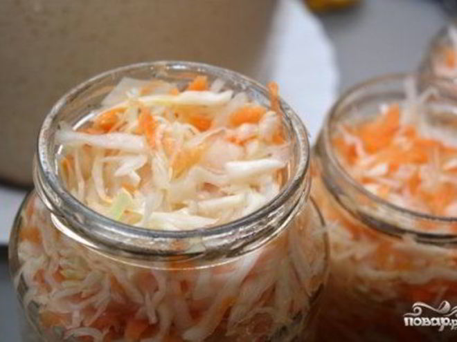 Рецепт капусты на зиму без стерилизации
