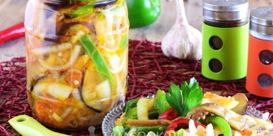 Хе из баклажанов на зиму