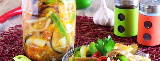 хе из баклажанов на зиму. Шаг 18