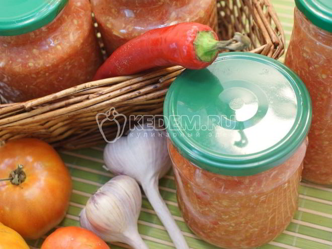 Рецепт хреновины на зиму