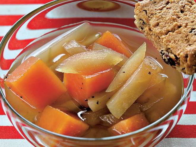 Рецепт австрийского тыквенно-яблочный компот с гвоздикой