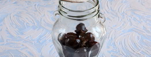 быстрый компот из черешни. Шаг 2