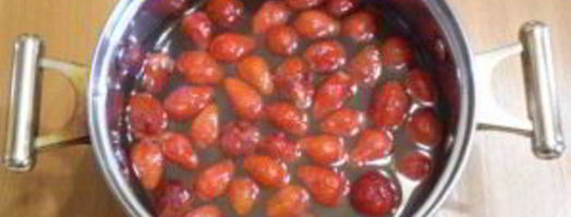 клубничный компот. Шаг 3