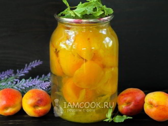 Рецепт компота из абрикосов на зиму без стерилизации