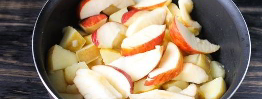 компот из айвы и яблок на зиму. Шаг 4