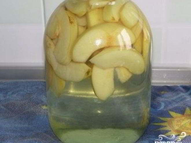 Рецепт компота из айвы на зиму