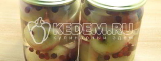 компот из брусники с яблоками. Шаг 6