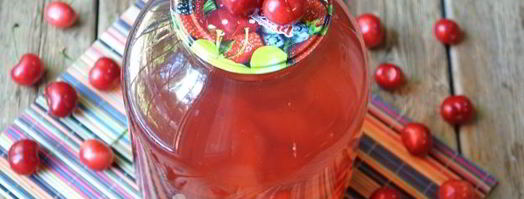 компот из черешни без косточек на зиму. Шаг 14