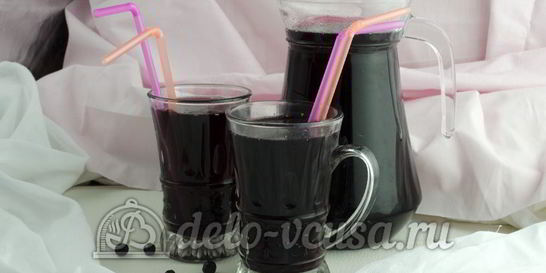 Компот из черники