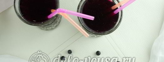 компот из черники. Шаг 5