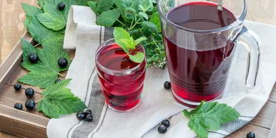 Компот из черной смородины