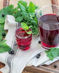 Компот из черной смородины