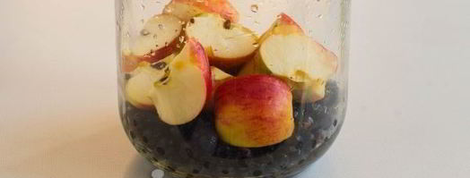 компот из черноплодки с яблоками на зиму. Шаг 5