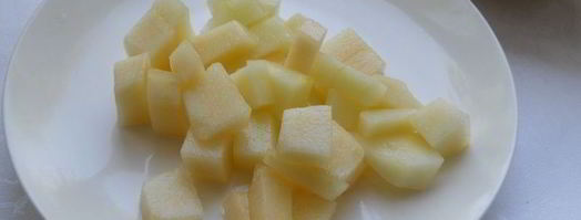 компот из дыни и ежевики. Шаг 2