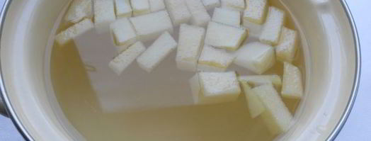 компот из дыни и ежевики. Шаг 3